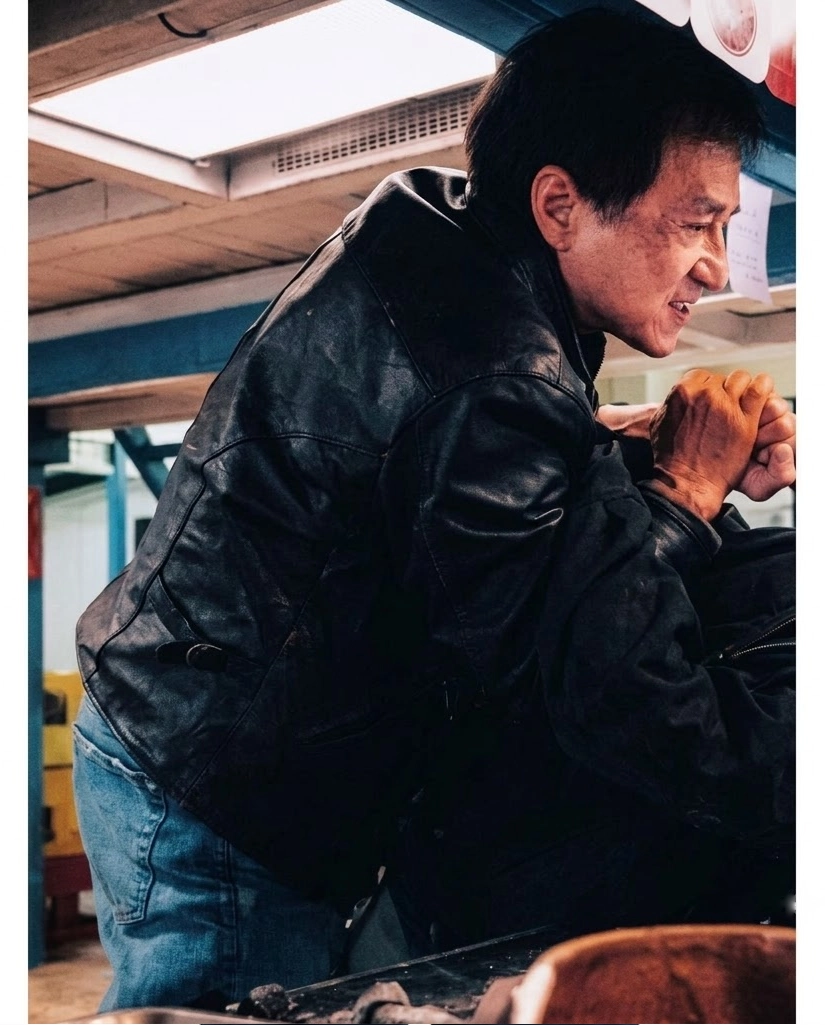 jackie chan black jacket