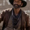 james dutton brown leather coat