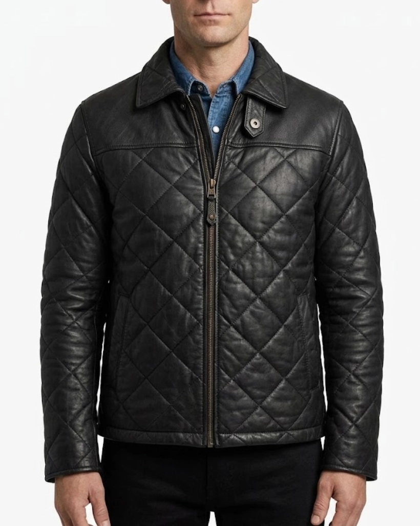 Alternative view of Yellowstone Jamie Dutton Quilted Leather Jacket