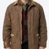jamie dutton brown leather jacket