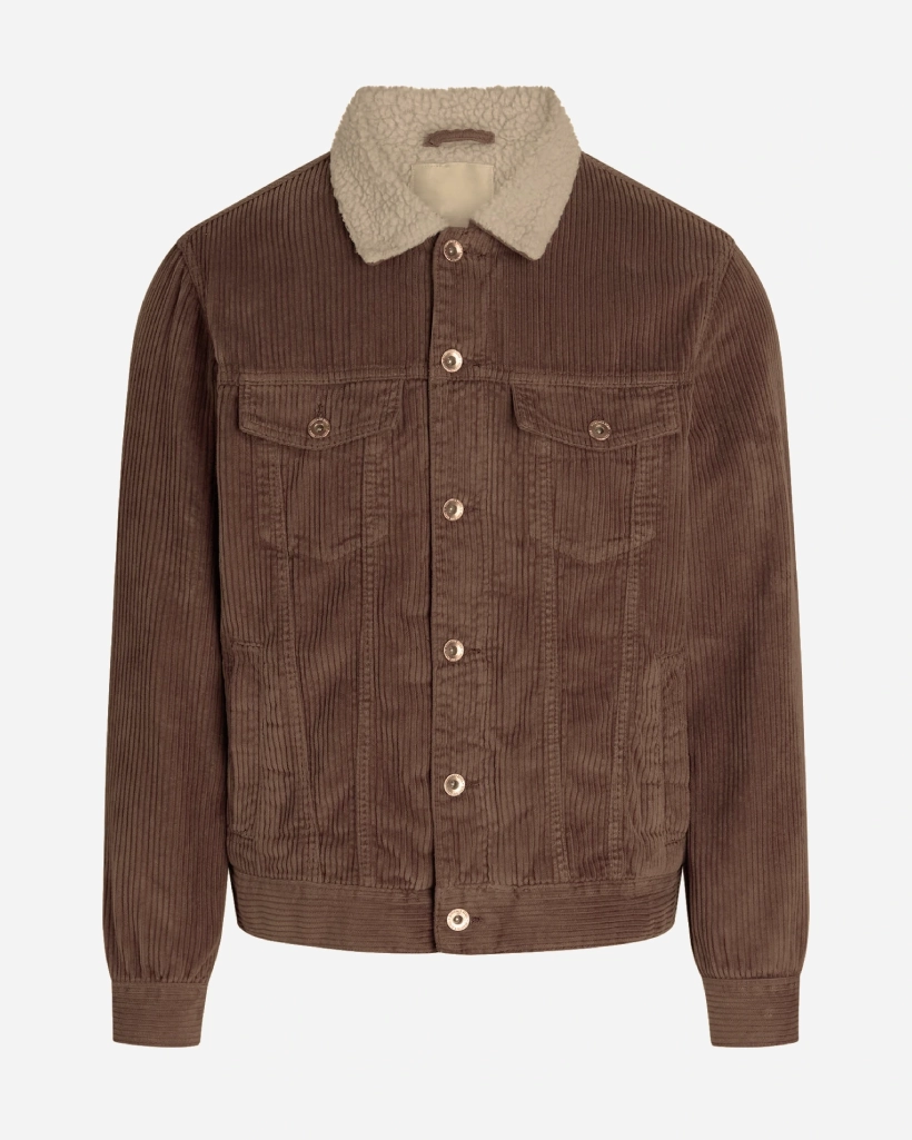 Alternative view of Yellowstone S03 John Dutton Brown Corduroy Jacket