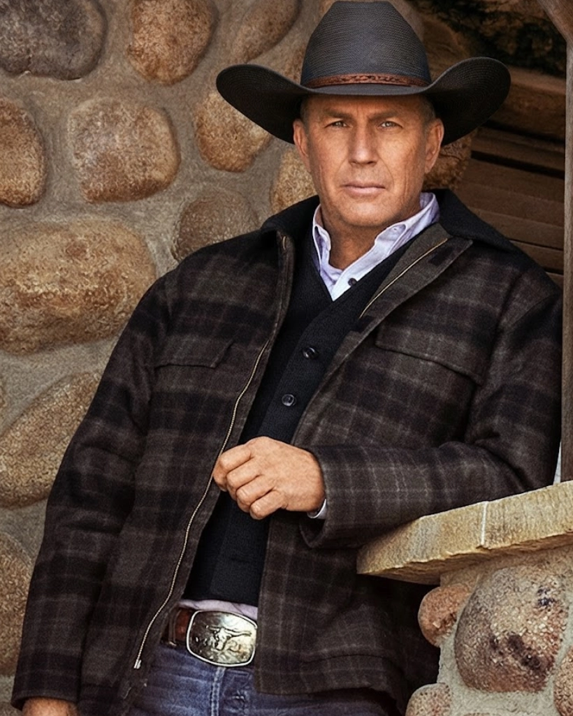 john dutton plaid jacket