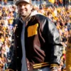 Josh Allen Retirement Ceremony Varsity Jacket - Image 4