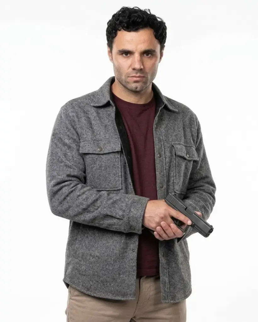 josh mckenzie gray jacket