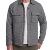 The Hunting Party S02 Josh McKenzie Gray Wool Jacket - Image 2