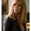 Yellowstone S04 Beth Dutton Black Biker Leather Jacket - Image 6