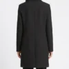 Yellowstone Season 04 Beth Dutton Black Trench Coat - Image 3