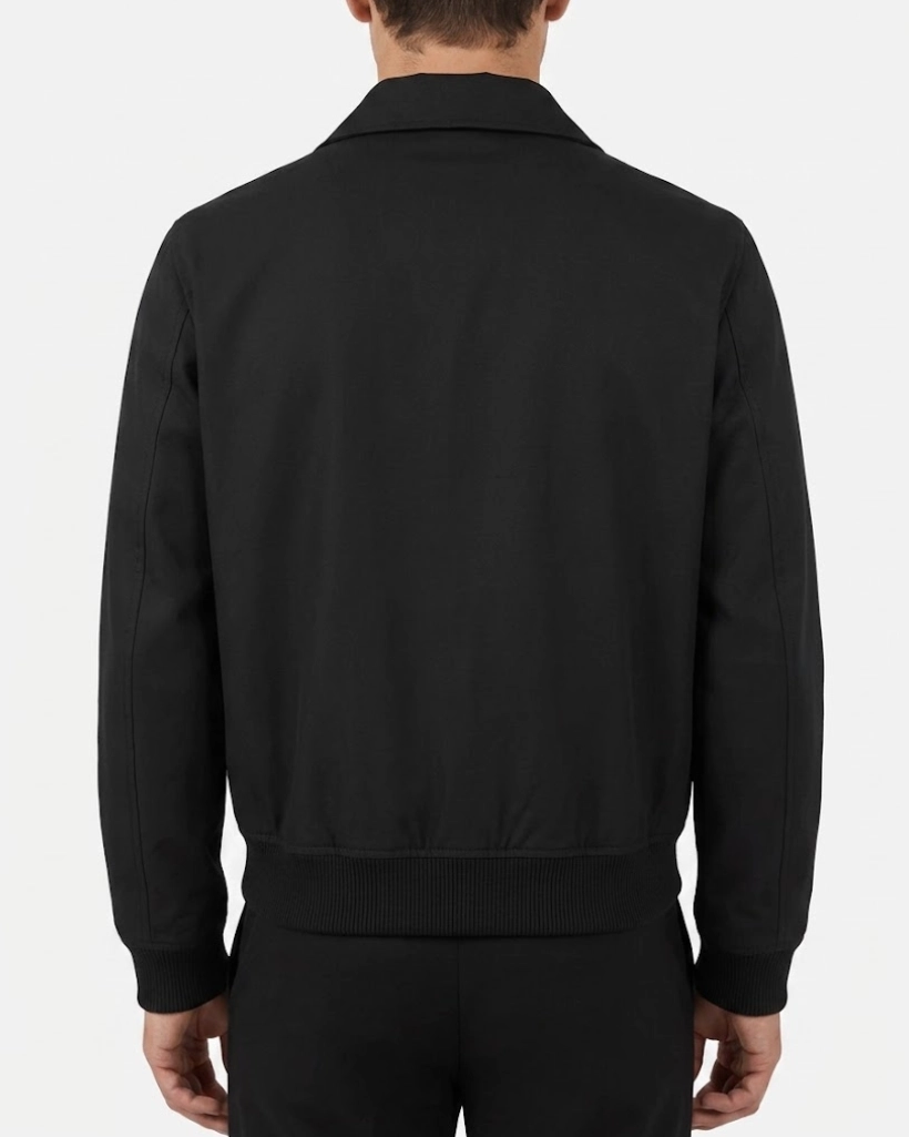 Yellowstone S03 John Dutton Black Bomber Jacket - Image 3
