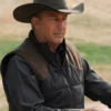 Yellowstone S05 John Dutton Black Puffer Vest - Image 3
