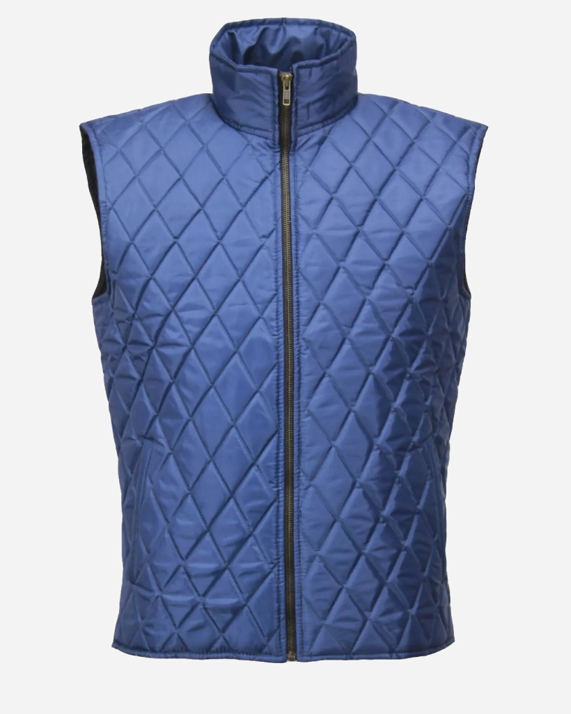 Alternative view of Yellowstone S02 John Dutton Blue Quilted Vest