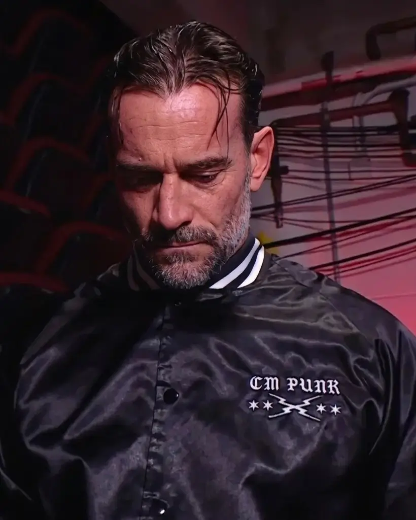 Larry Forever CM Punk Black Satin Jacket - Image 4