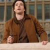 Law and Order SVU S27 Jake Griffin Brown Jacket - Image 4