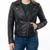 Last Hit Leeanne Bauer Black Leather Jacket - Image 2