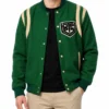 IHeartRadio Music Awards Ludacris Green Varsity Jacket - Image 2