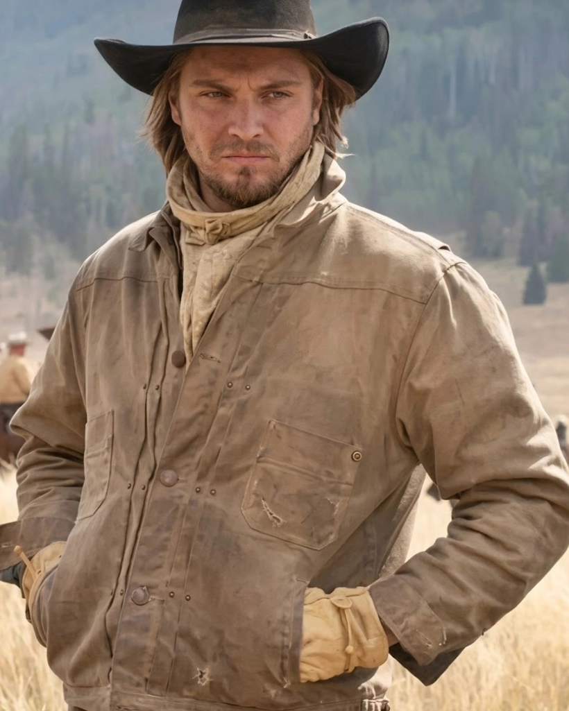 Alternative view of Yellowstone S05 Kayce Dutton Brown Jacket