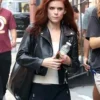 The Dutchman Kate Mara Black Leather Jacket - Image 4