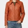 Elle Fanning Margo’s Got Money Troubles Leather Jacket - Image 2