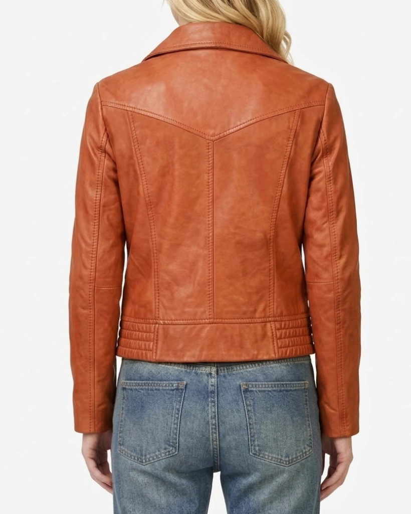 Elle Fanning Margo’s Got Money Troubles Leather Jacket - Image 3