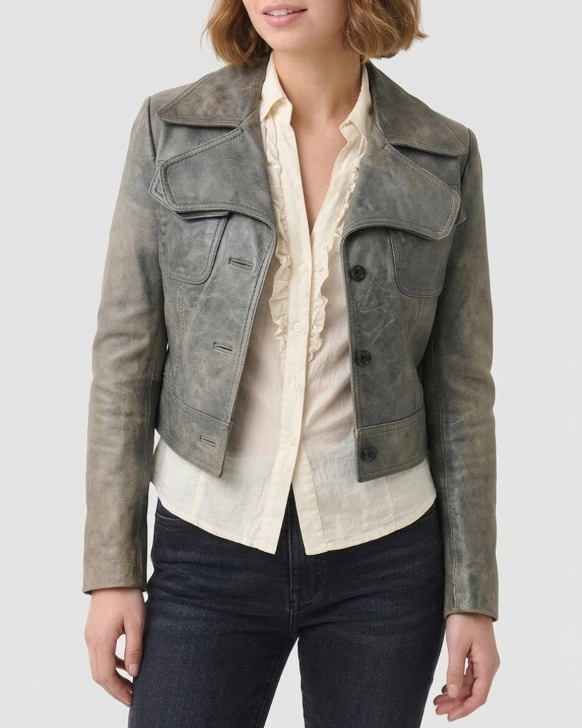 Alternative view of Wild Horse Nine Mariana Di Girolamo Leather Jacket