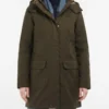 You Deserve Each Other Meghann Fahy Green Coat - Image 2