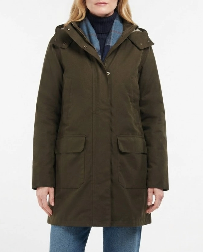 Alternative view of You Deserve Each Other Meghann Fahy Green Coat