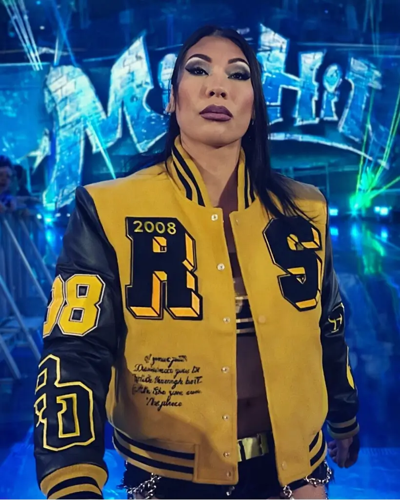 Mia Yim SmackDown Varsity Jacket - Image 4