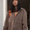 monica dutton hoodie jacket