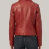 queen letizia leather jacket
