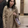 ramona young trench coat