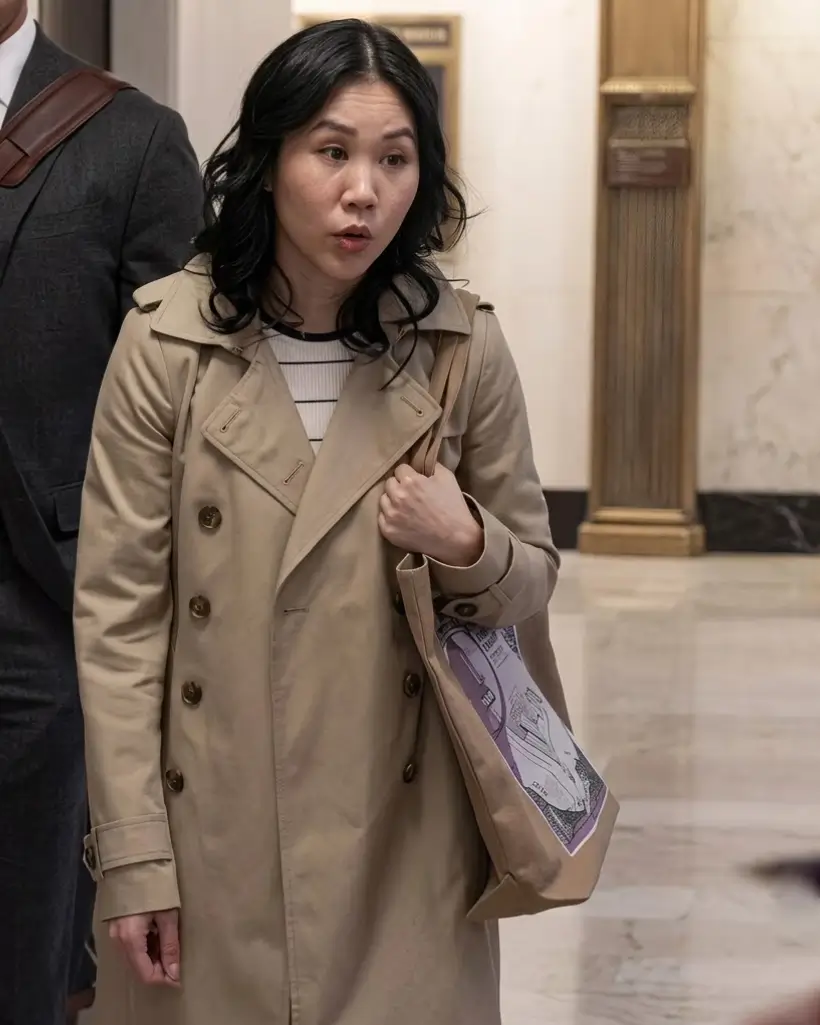 ramona young trench coat