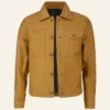 Yellowstone Premiere Cole Hauser Yellow Trucker Jacket - Image 6