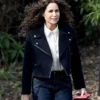 run away black wool jacket