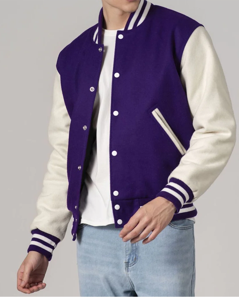 Alternative view of Run Away Ellie De Lange Varsity Jacket
