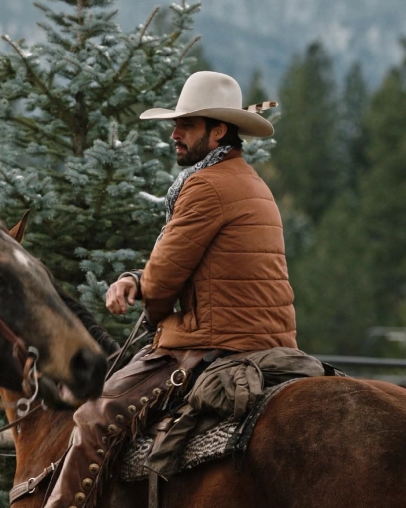Yellowstone S04 Ryan Bingham Walker Puffer Jacket - Image 6
