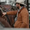 Yellowstone S04 Ryan Bingham Walker Puffer Jacket - Image 2