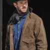 ryan brown leather jacket