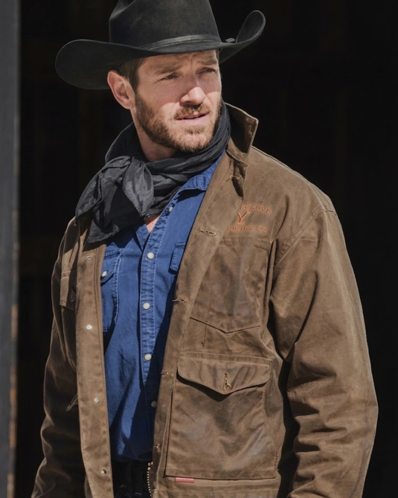 ryan brown leather jacket