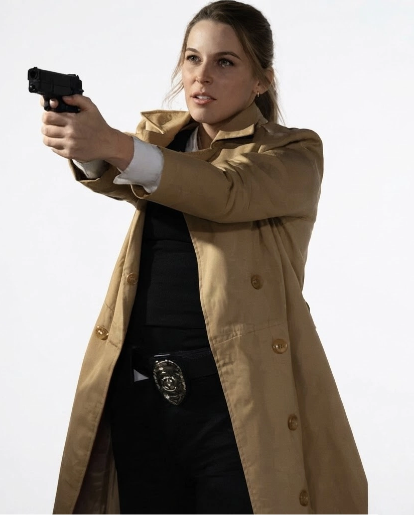 sara gellert brown coat