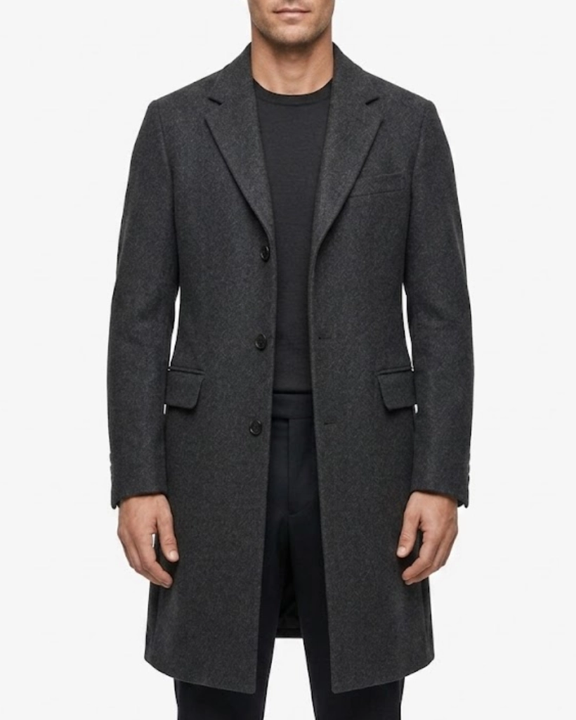 Alternative view of Yellowstone 1883 Shea Brennan Grey Wool Coat