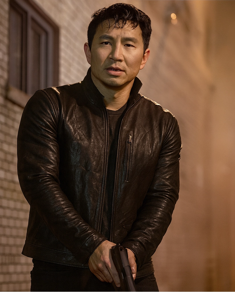 simu liu leather jacket