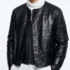 BTS The Come Back Live Suga Black Leather Jacket - Image 2