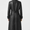 Sunny Nights D’Arcy Carden Black Leather Coat - Image 3