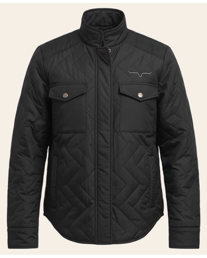 Yellowstone S04 Avery Black Quilted Jacket - Image 4