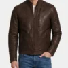 the copenhagen test leather jacket