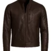 the copenhagen test simu liu brown jacket