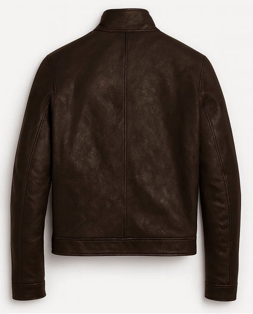 the copenhagen test simu liu leather jacket