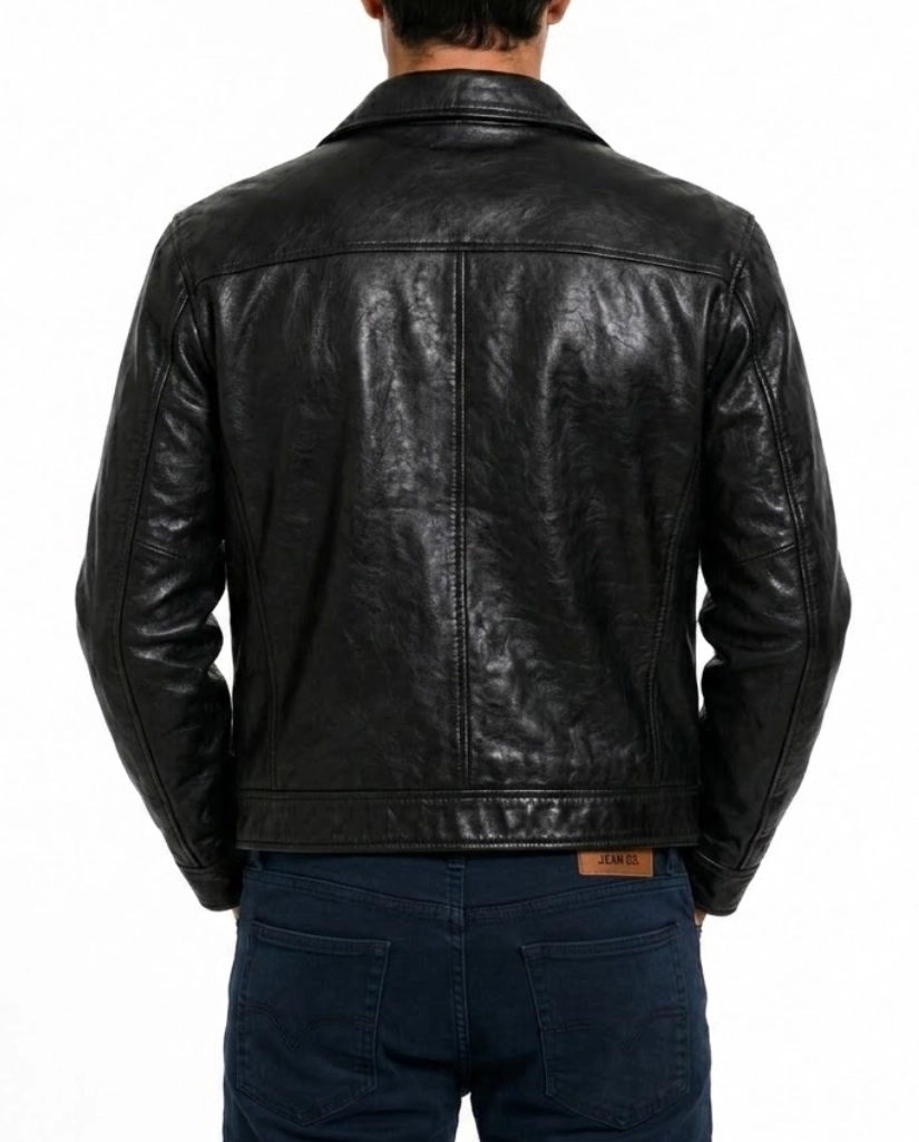 the shadow’s edge jackie chan leather jacket