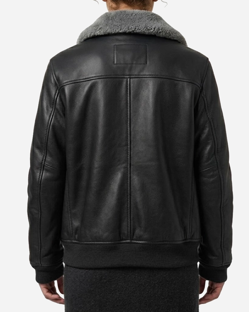 The Yeti Brittany Allen Black Leather Jacket - Image 3