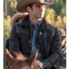 Yellowstone Jamie Dutton Quilted Leather Jacket - Image 4