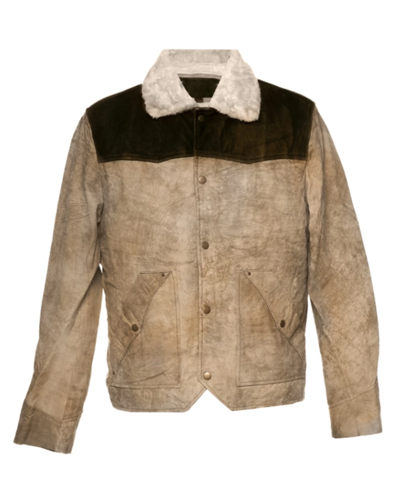Yellowstone S05 Kayce Dutton Suede Leather Jacket - Image 2